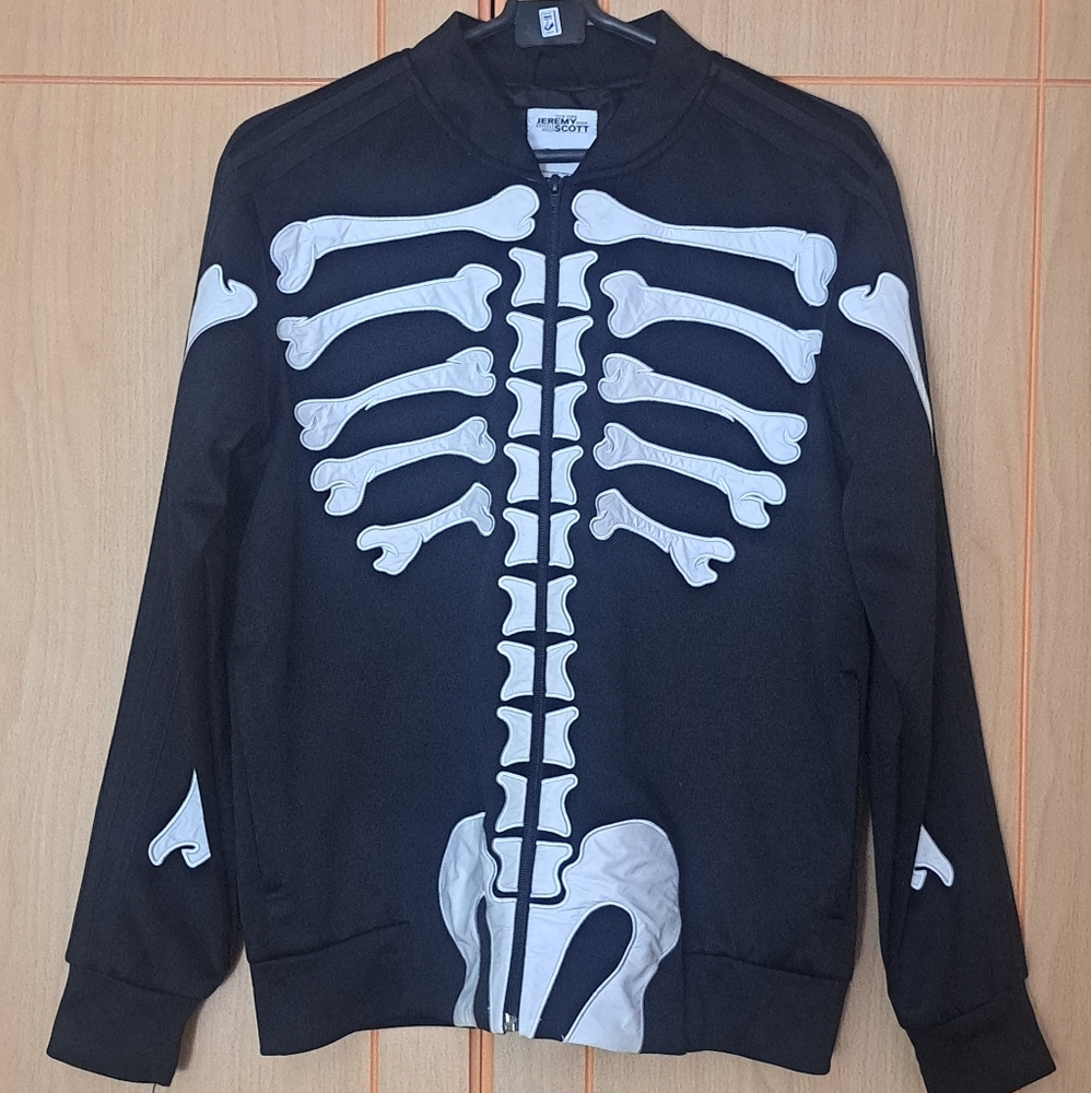 ADIDAS x JEREMY SCOTT Bones Skeleton Jacket